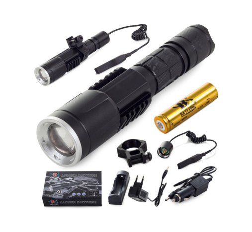 LED Military Tactical Flashlight for Weapon