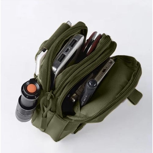 Bolsa Cintura Hombre TSPRO Khaki Pouch Molle Riu00f1onera Militar