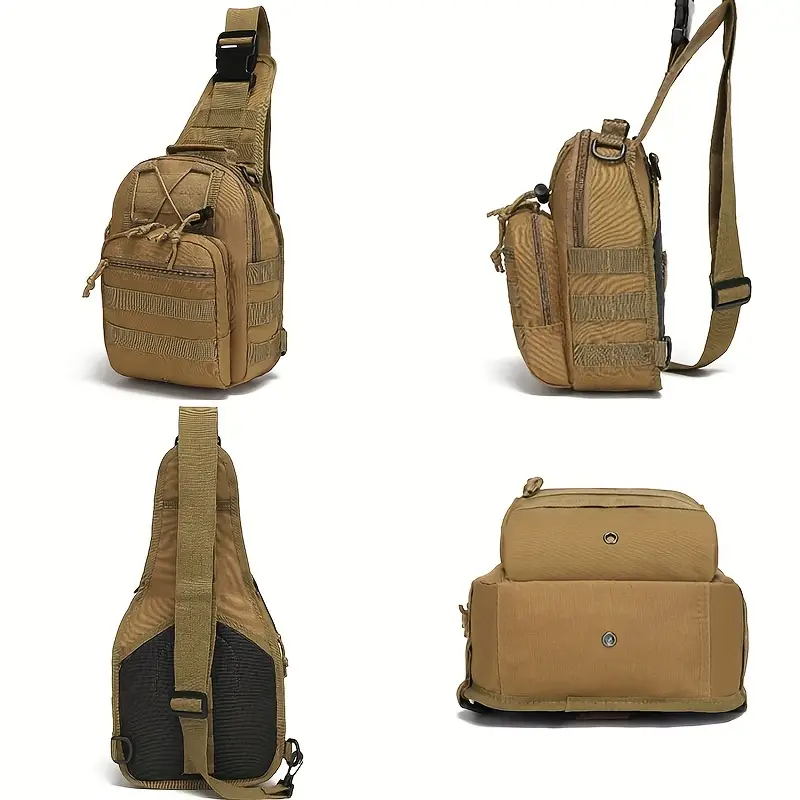 Bolso Tipo Bandolera de Pecho Beige Tito Shop